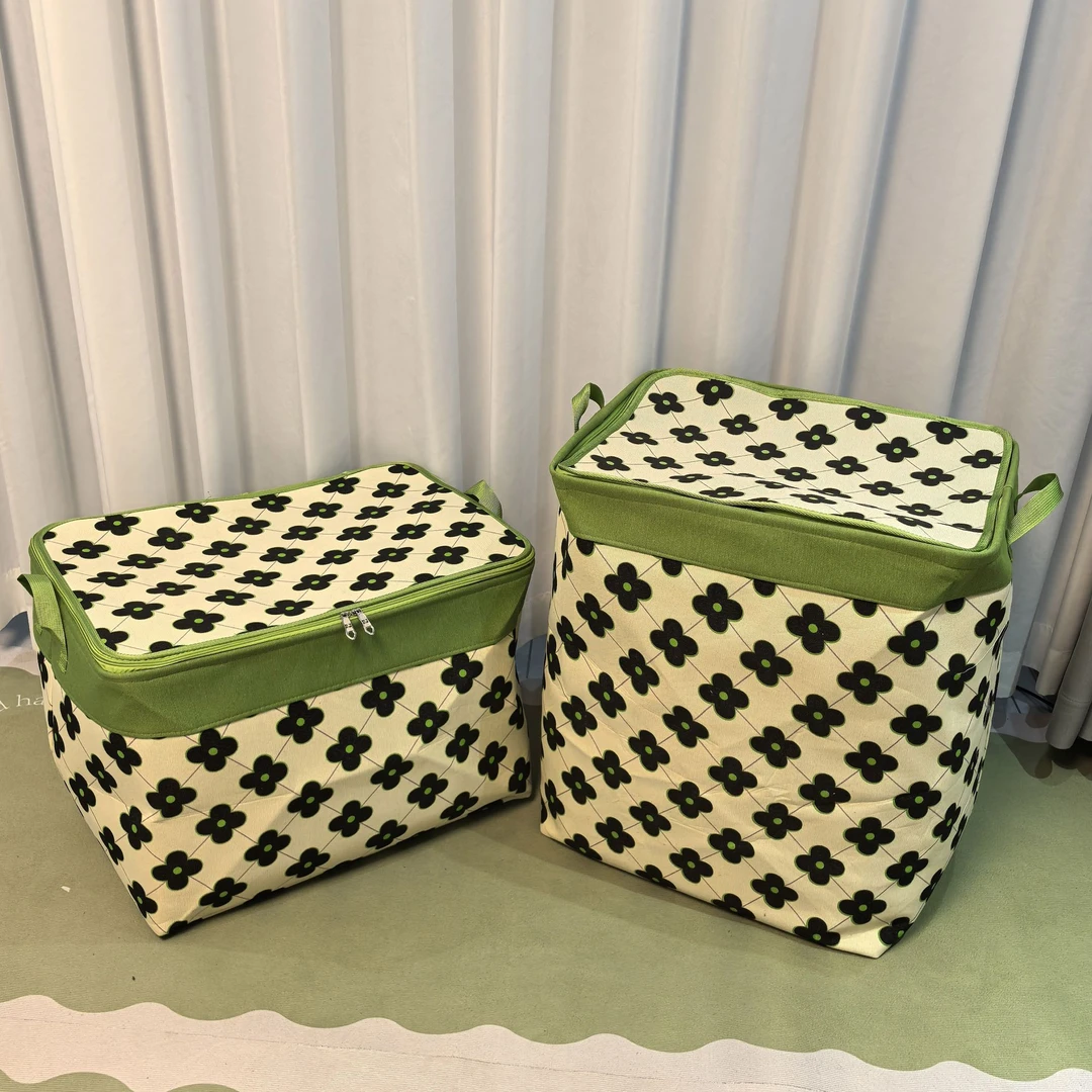 新款帆布收纳袋大容量加厚整理玩具神器搬家衣服被子布艺