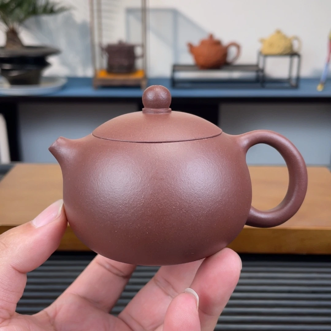 紫砂茶壶紫泥西施180cc