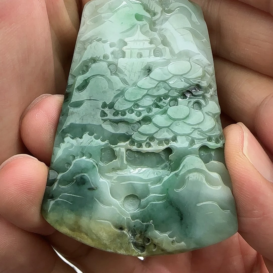颈饰未镶嵌翡翠翡翠