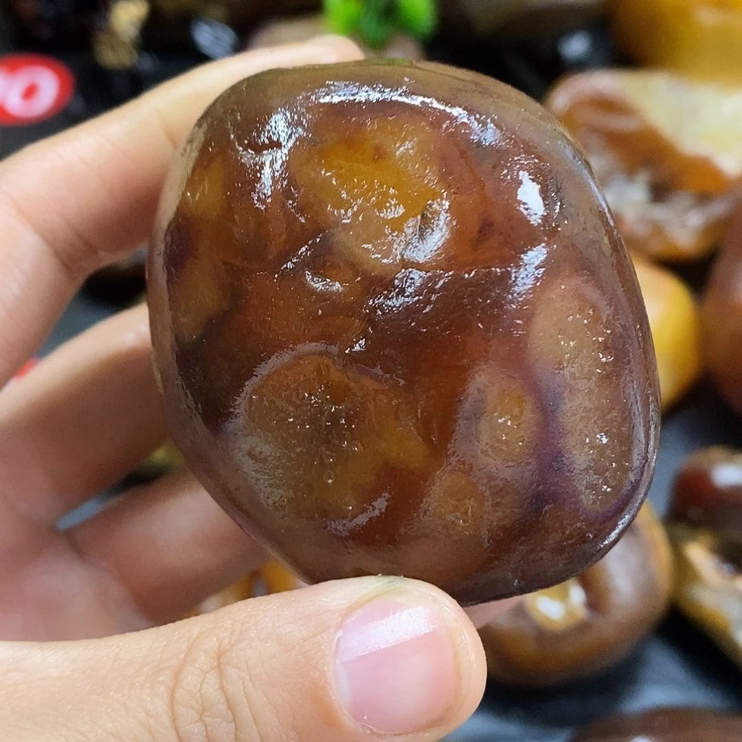 玛瑙/玉髓未镶嵌手把件