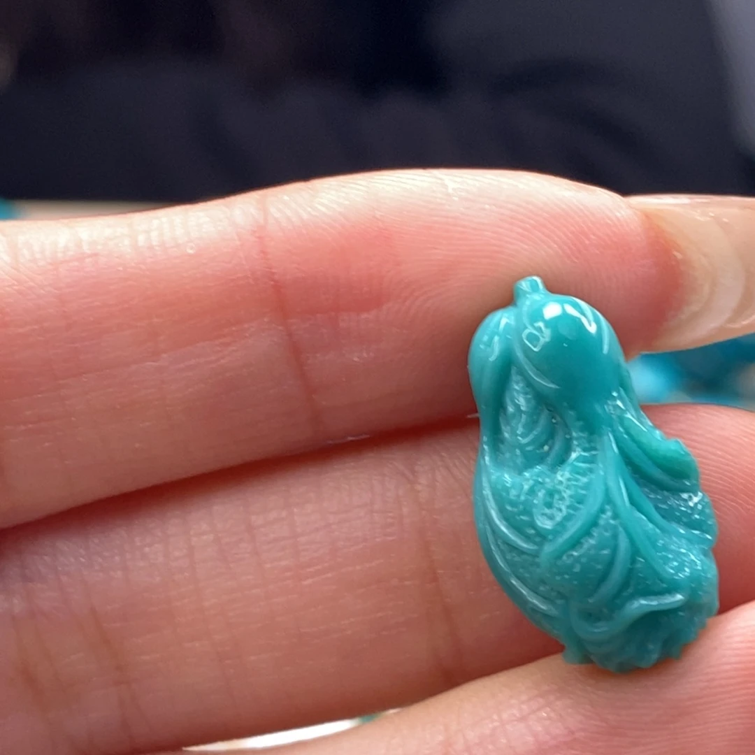 未镶嵌绿松石挂件