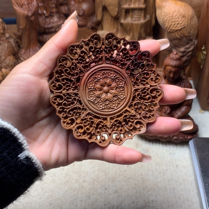 檀香木其他老山檀香手把件