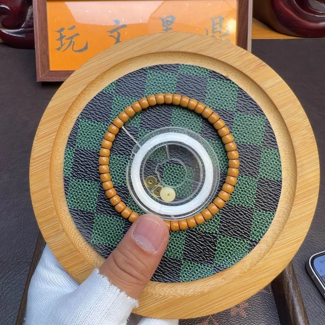 橄榄核吊坠0.55核尖手串