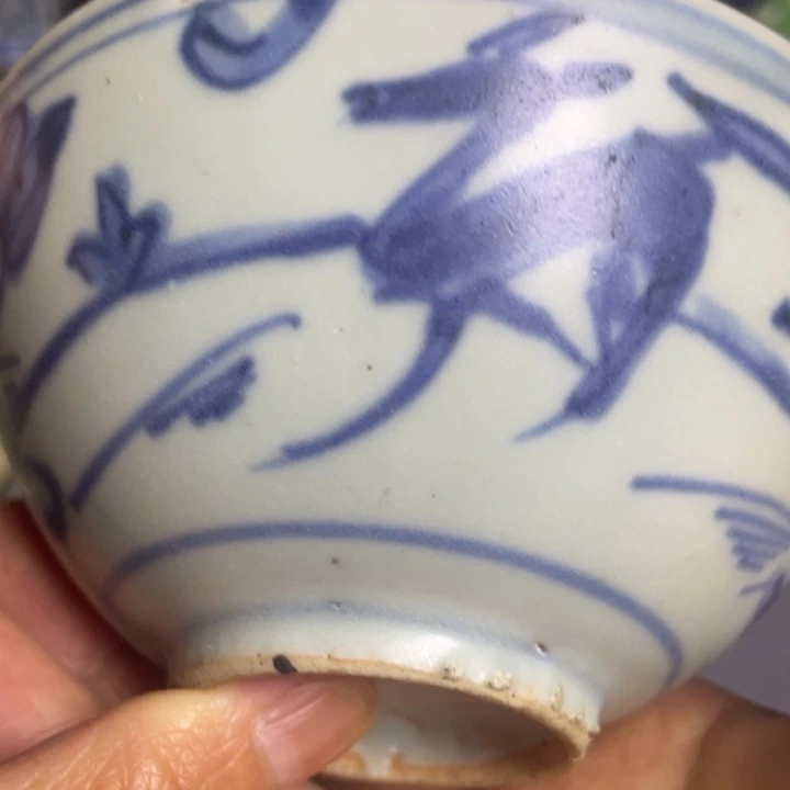 景德镇陶瓷花卉纹碗