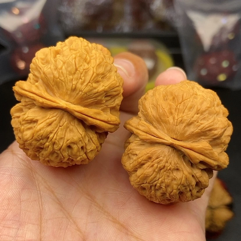 【闪购商品】把件文玩核桃40尺铁狮子头