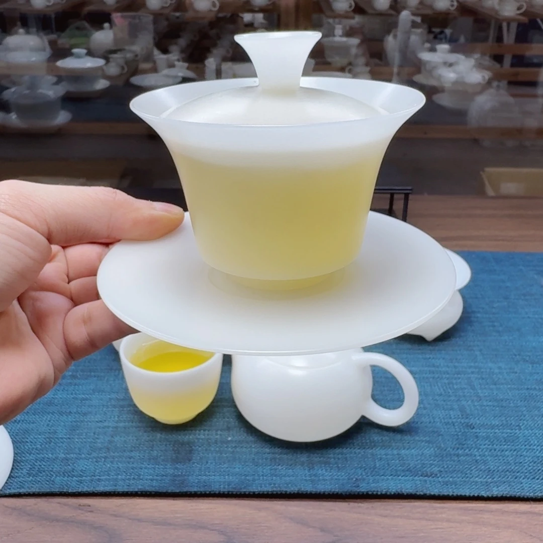 马蹄薄胎素烧璞玉