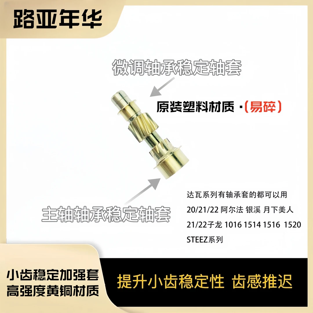 21子龙加强套件金属线杯碗加强件小齿轴套加强短轴全金属加强件