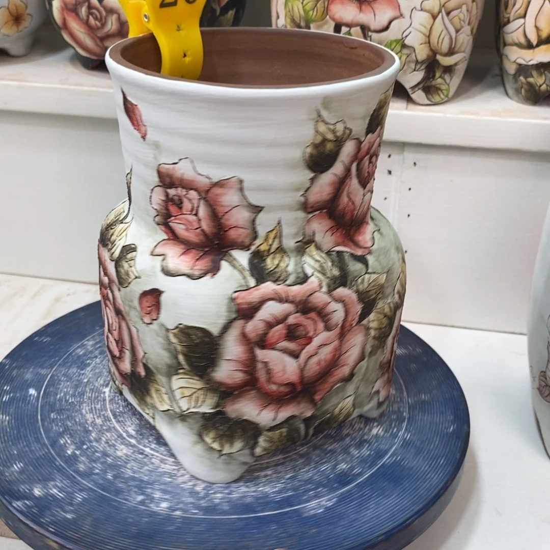 L****紫砂花盆水晶花盆20
