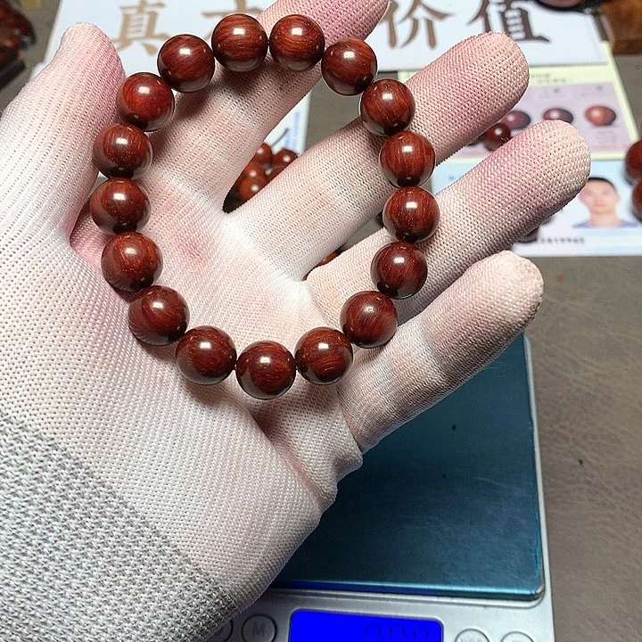 手串/手链小叶紫檀淡*～12 17 颗泥料
