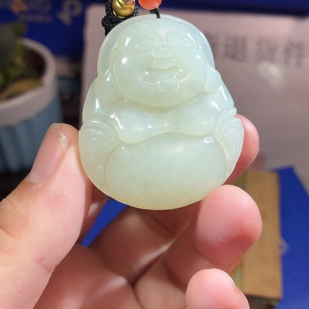 和田玉（糖玉）未镶嵌车挂