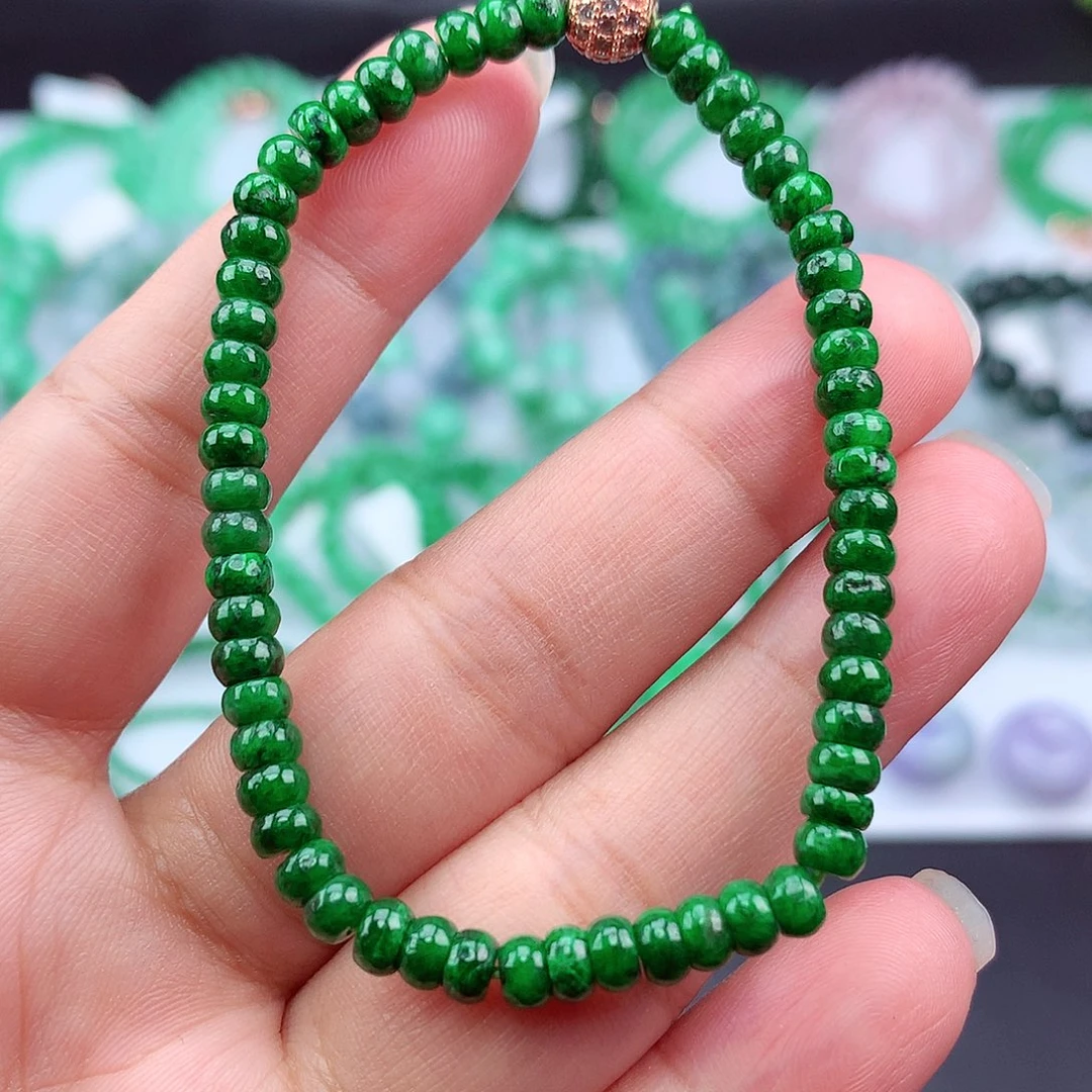 未镶嵌手链翡翠手串