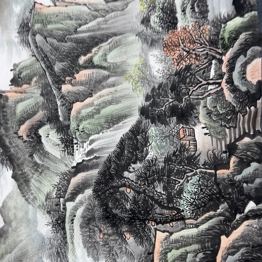 国画纯手绘作品图