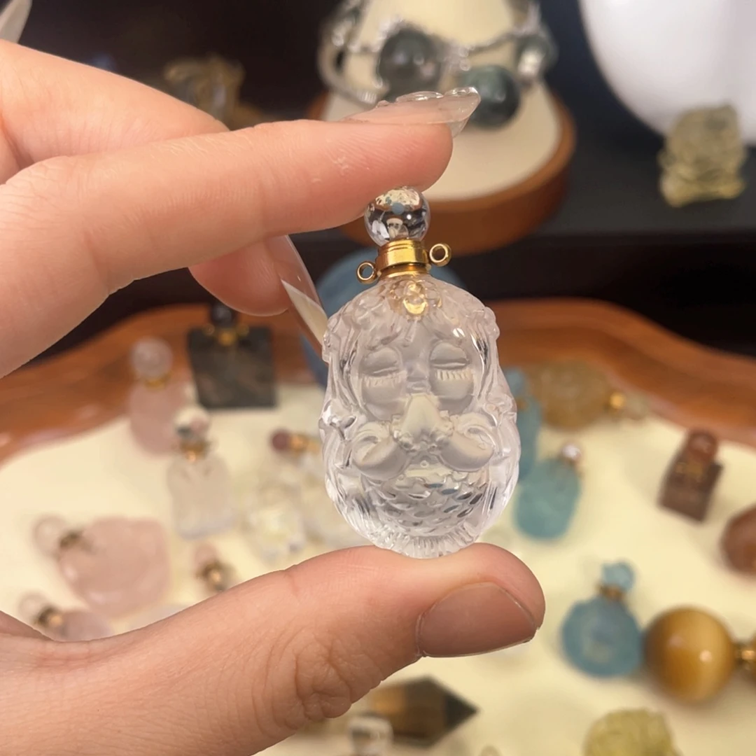 未镶嵌颈饰水晶石*儿天然水晶吊坠304