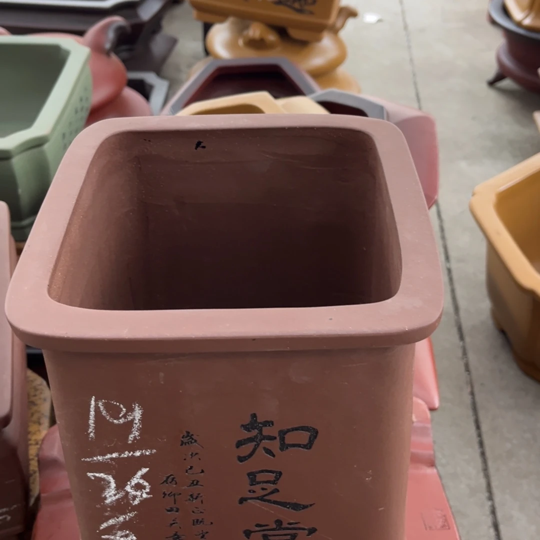 紫砂花盆盆景艺术