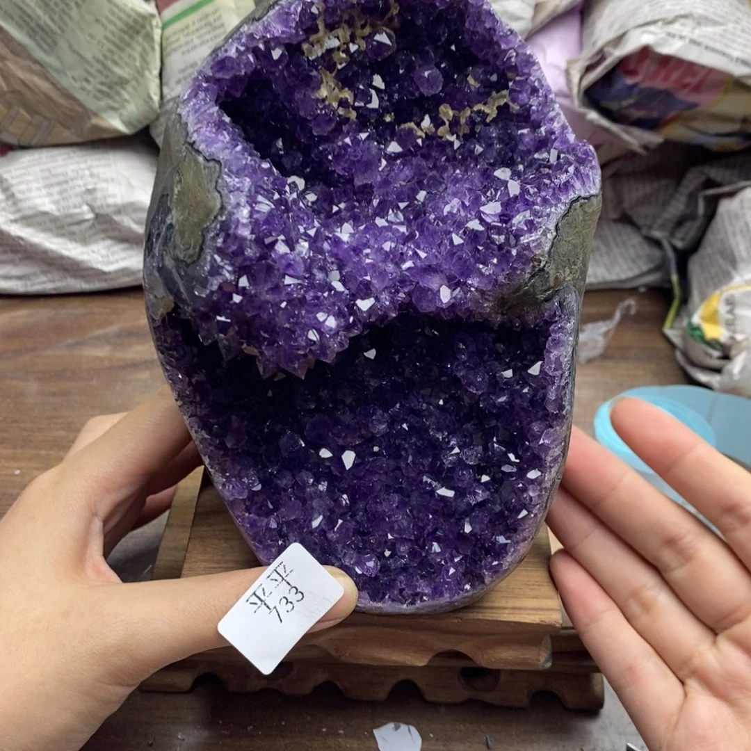 未镶嵌珠宝半成品紫晶