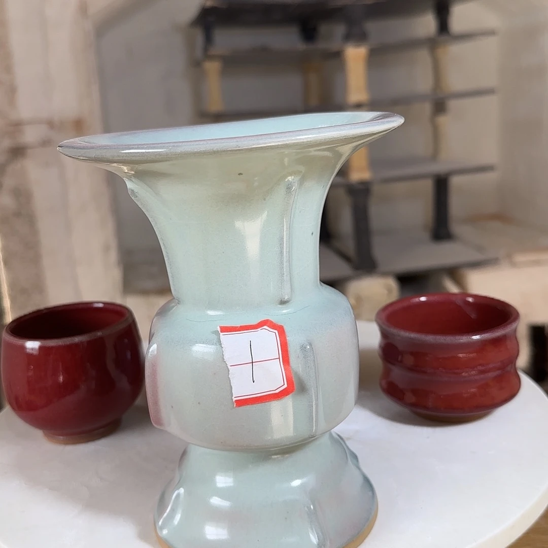 陶摆件郑家钧窑摆件