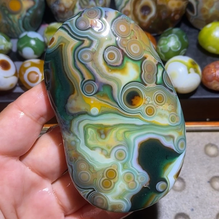 未镶嵌玛瑙/玉髓珠宝半成品19
