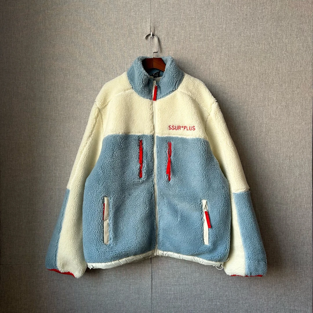 [玥姐专属] SSUR 多口袋 夹克外套 白蓝黑WJK416