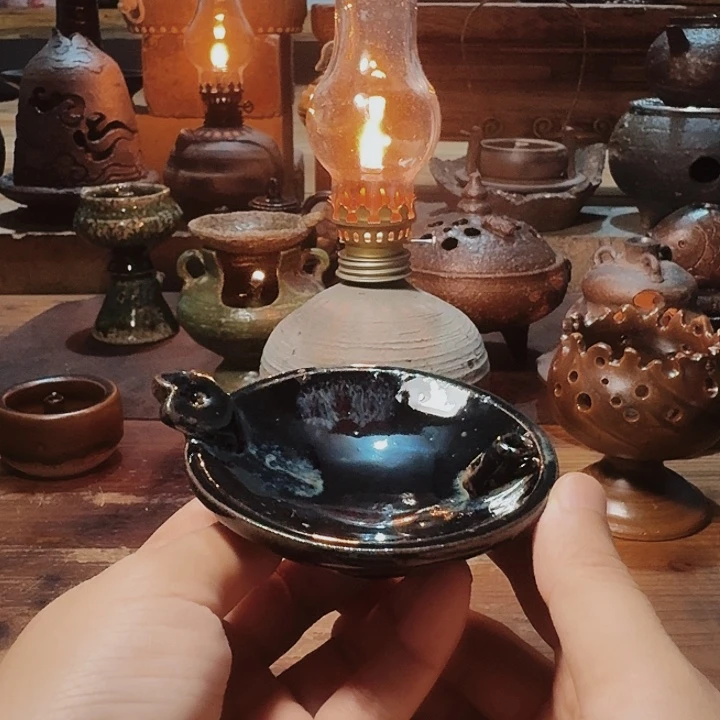 人**途景德镇陶瓷艺术油灯