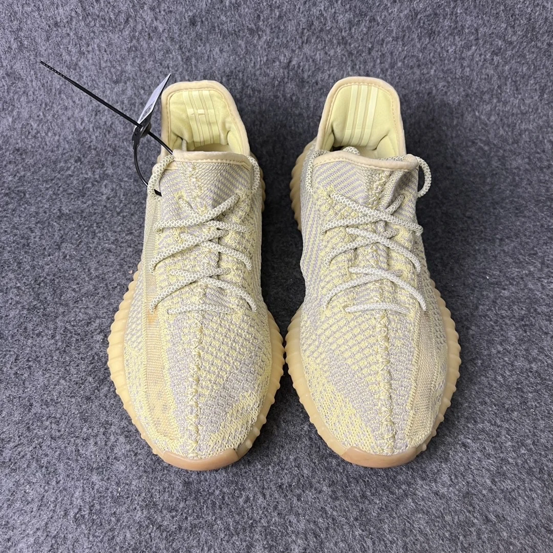 95新 LANVIN 350脏黄43码原盒 H2904鞋