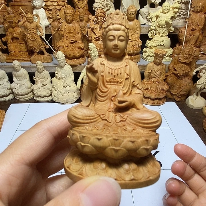 柏木（崖柏）观世音 微瑕