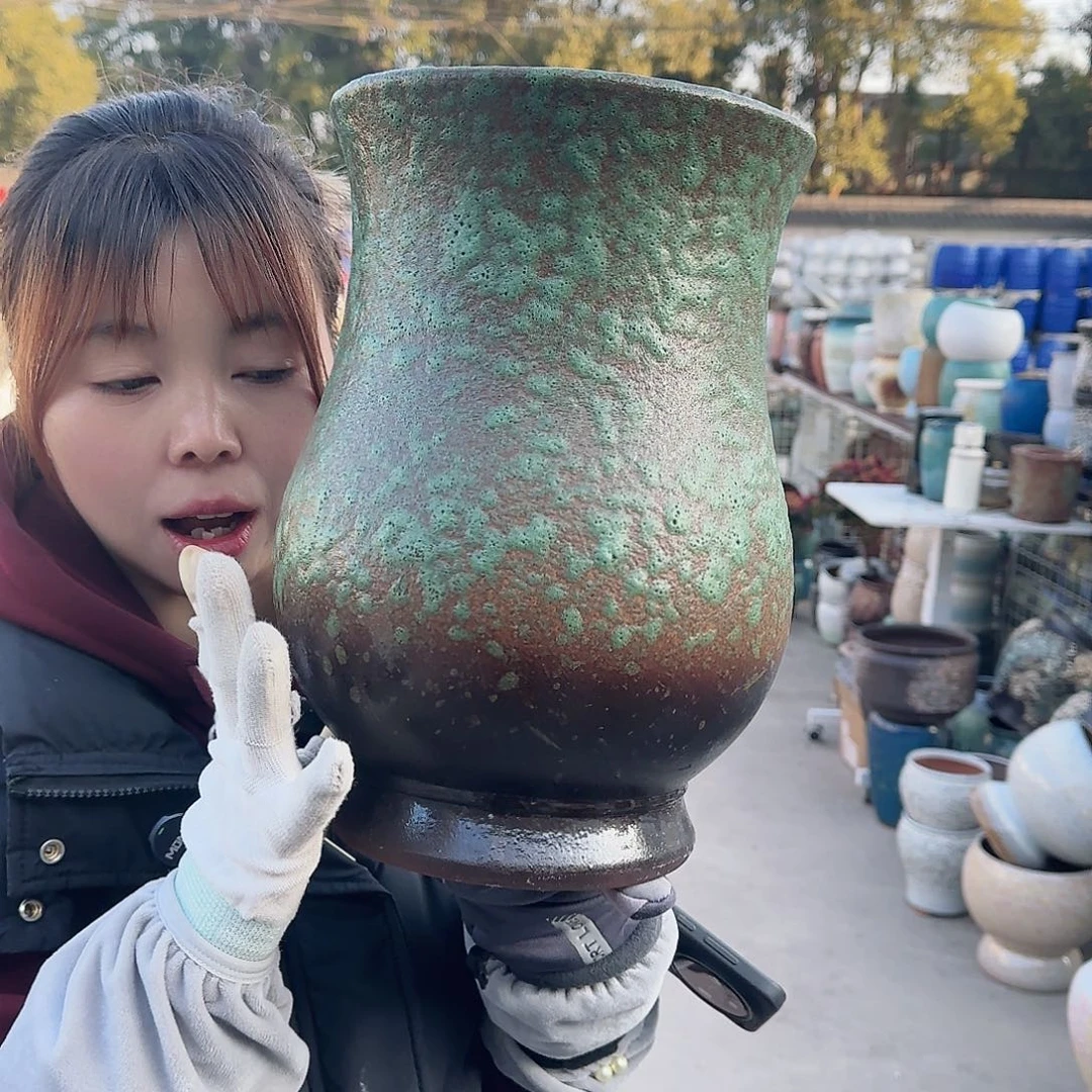 王嫂花盆1207-343高30口20