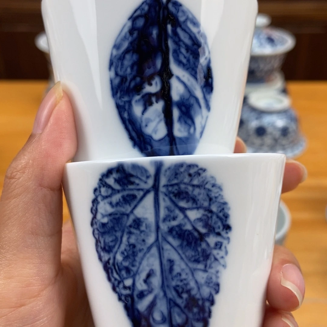 手绘现代茶具非古董