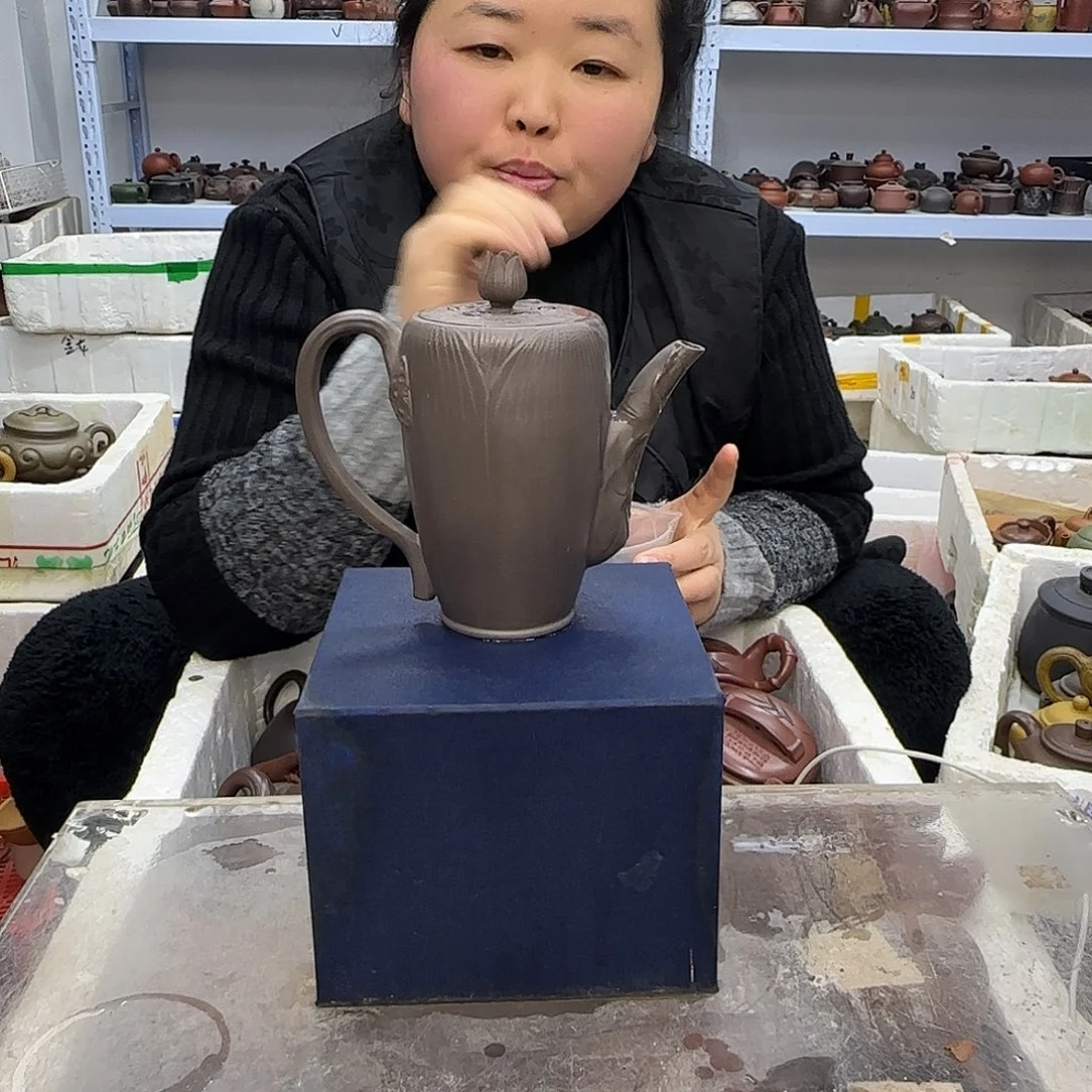 茶壶紫砂宜兴紫砂壶瑕疵处理