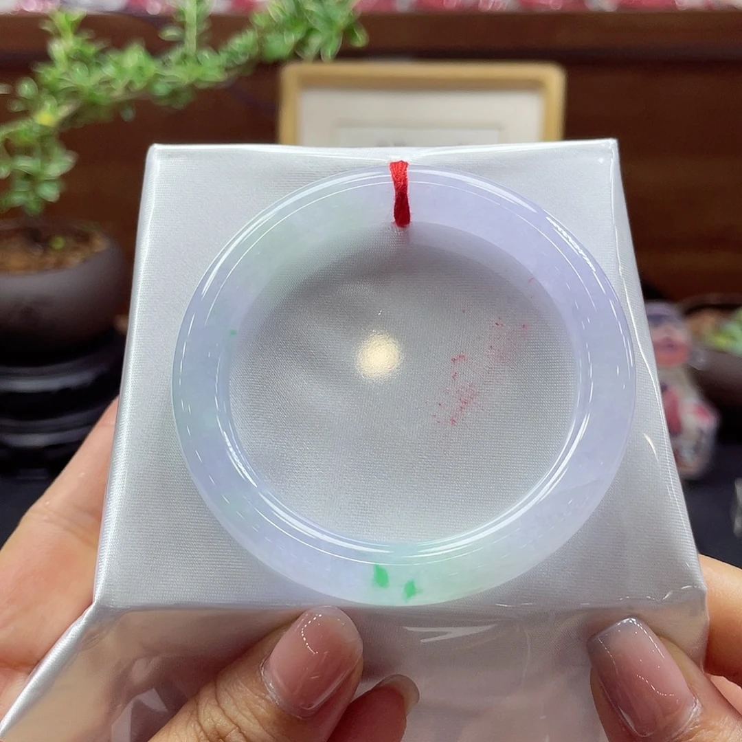 翡翠未镶嵌手镯49 号