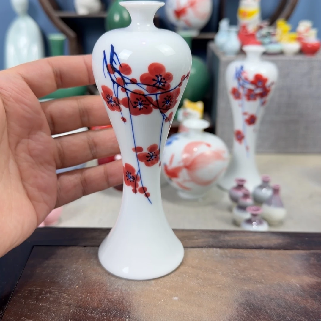 陶瓷手工小花器摆件