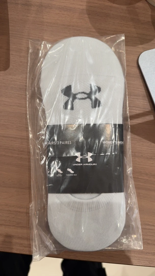 安德玛船袜一组