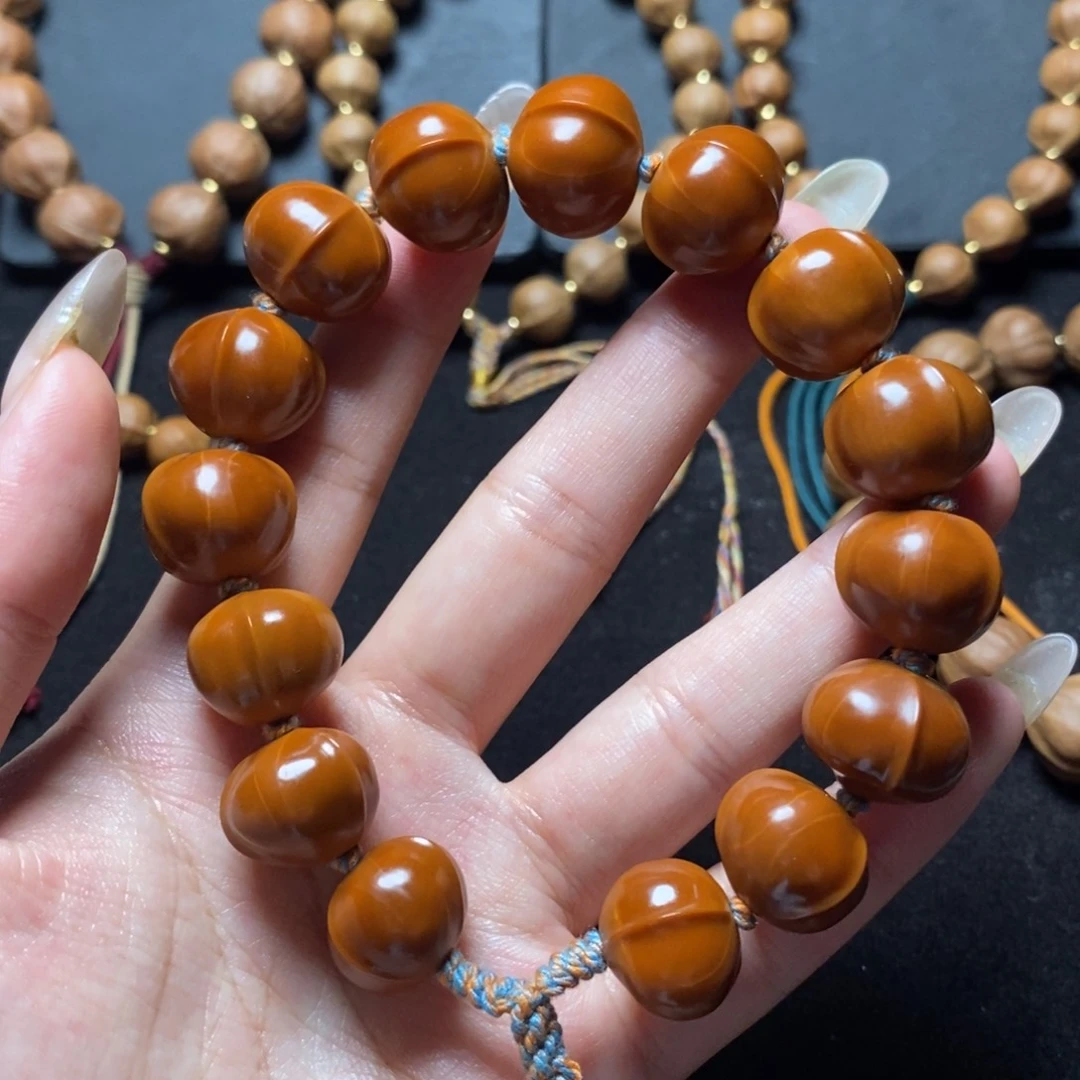 橄榄核手串/手链张*。1.6