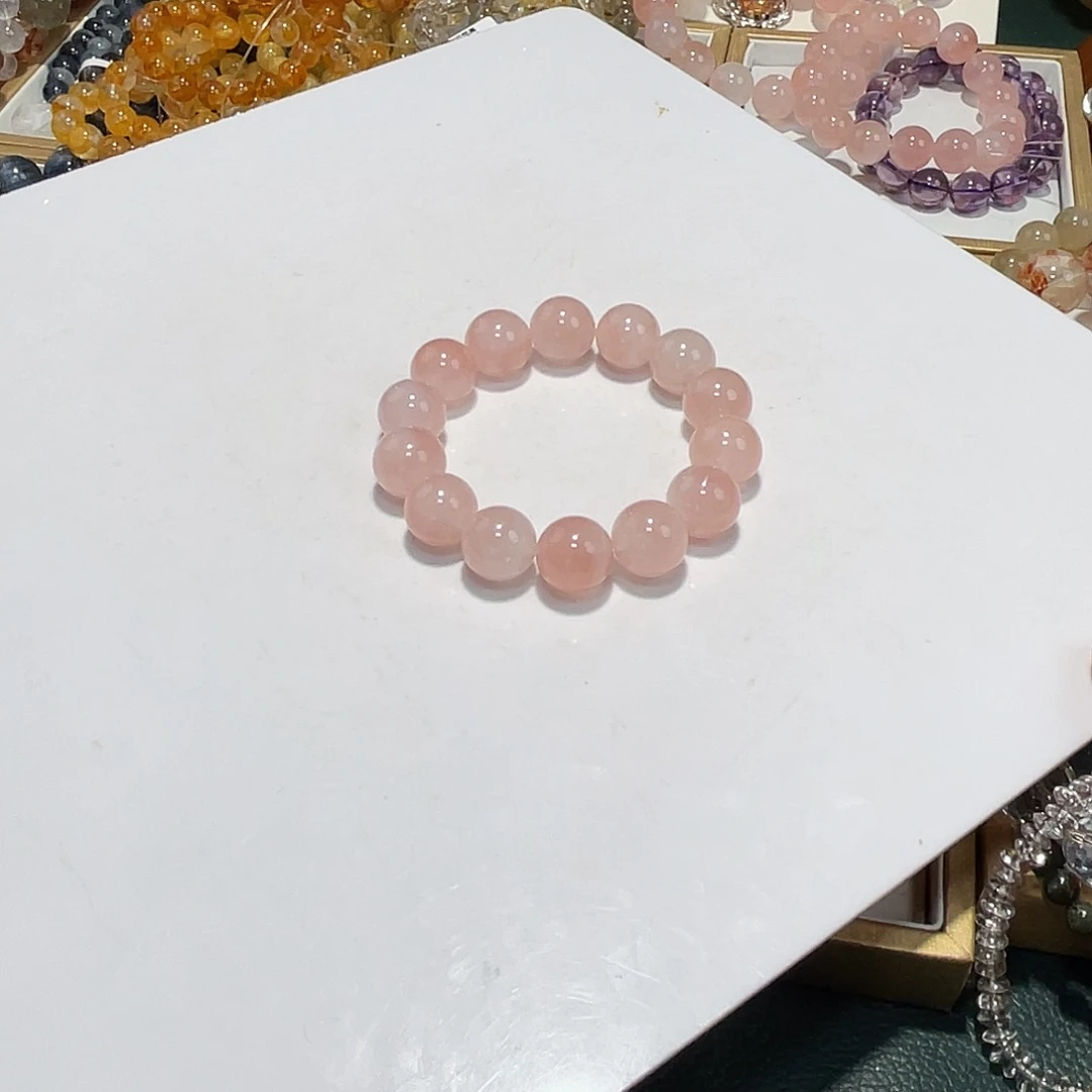 贝***4水晶手链未镶嵌粉黛15.8