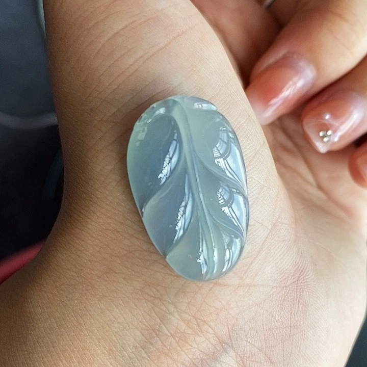 茄***常翡翠未镶嵌颈饰翡翠首饰