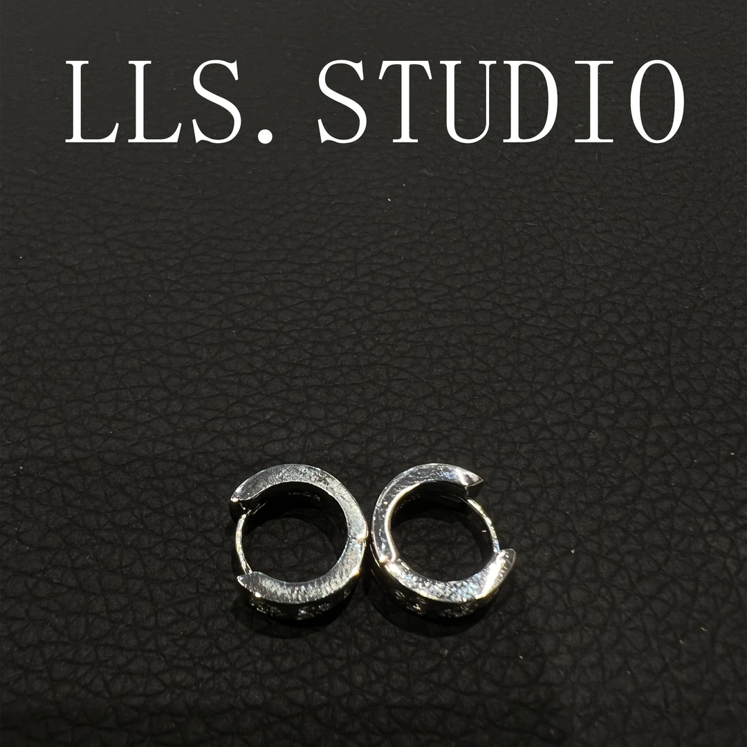 s925银针锆石耳饰 银心钻7164