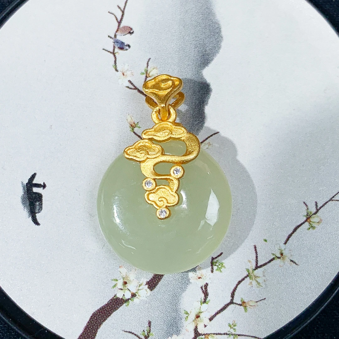 【珠宝一姐】和田玉吊坠 2412230158（一件/多样性发货）