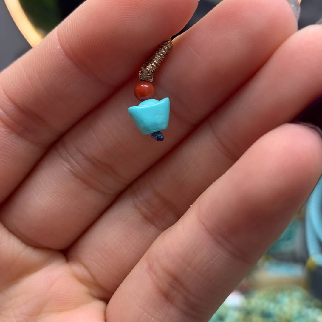 绿松石挂件未镶嵌