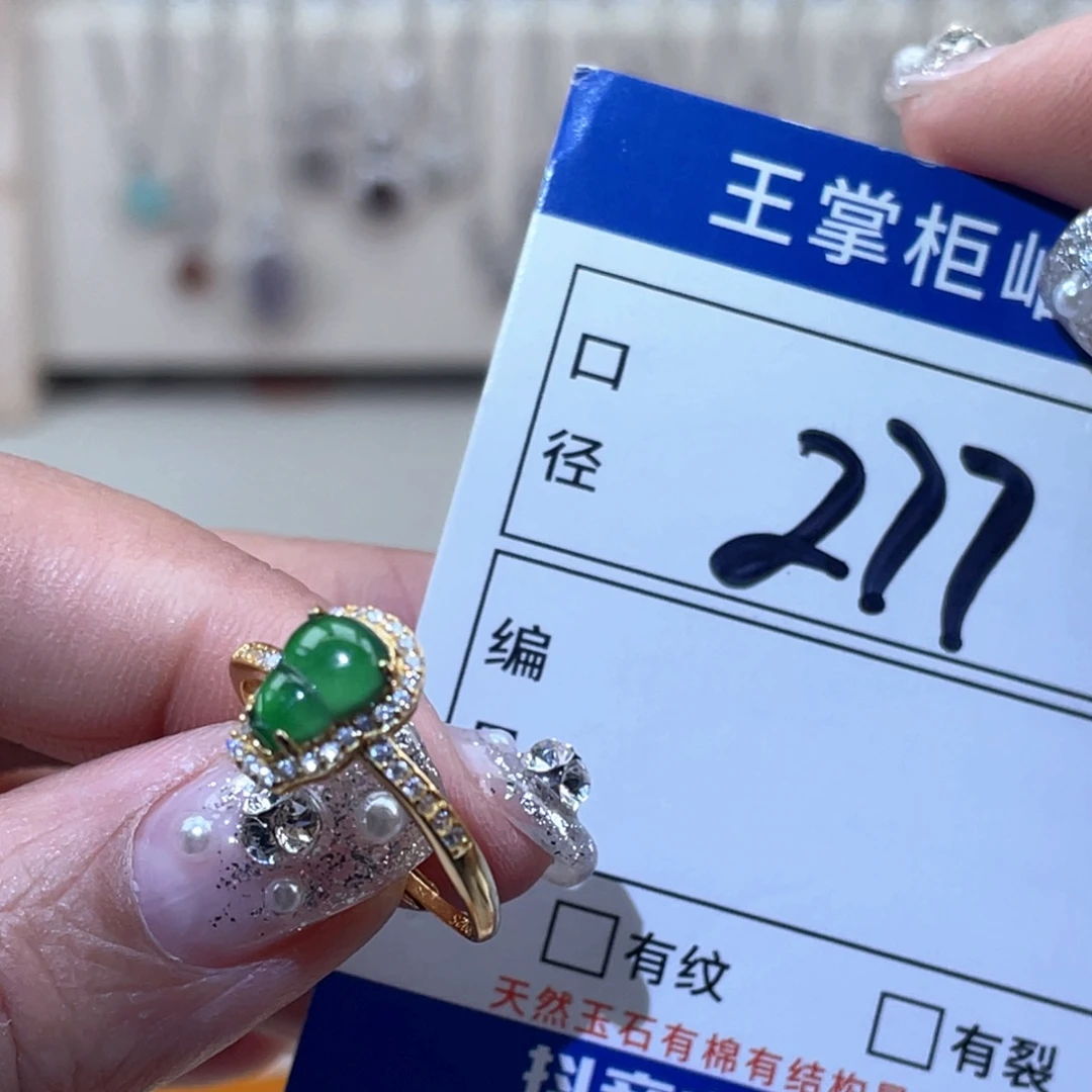 翡翠银S925镶嵌颈饰