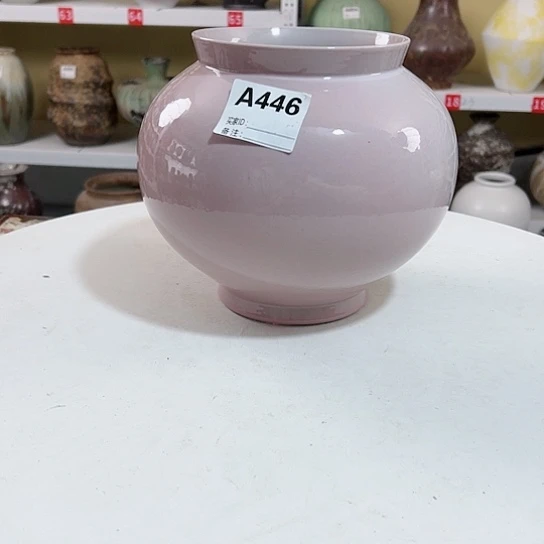 瓶高20口14。陶瓷花瓶摆件。446