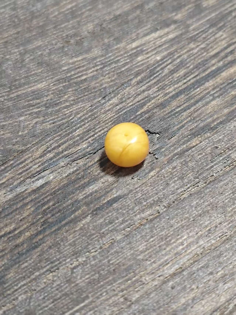 大林子严选 妖孽飘花百搭蜜蜡 尺寸8左右