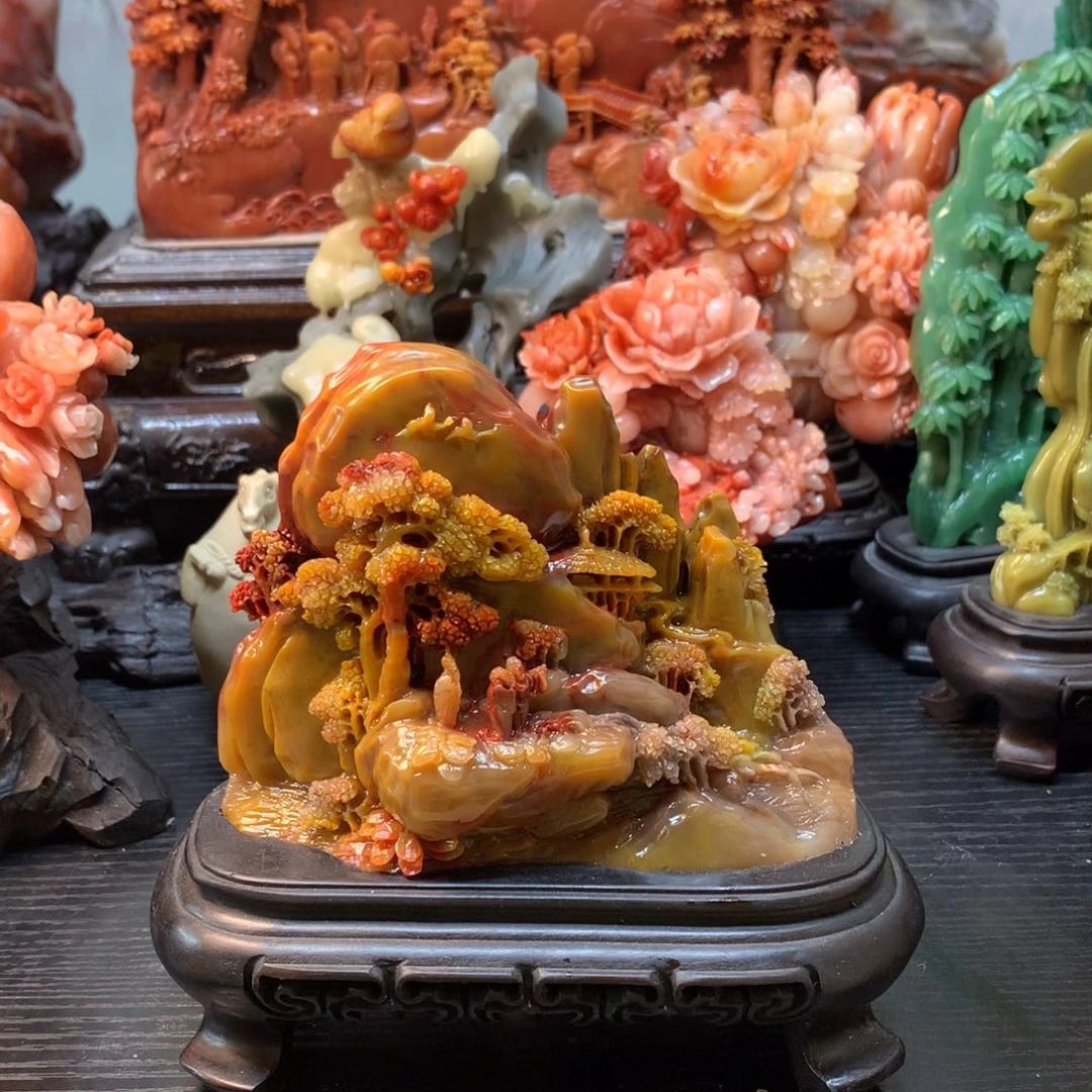 寿山石寿山石摆件