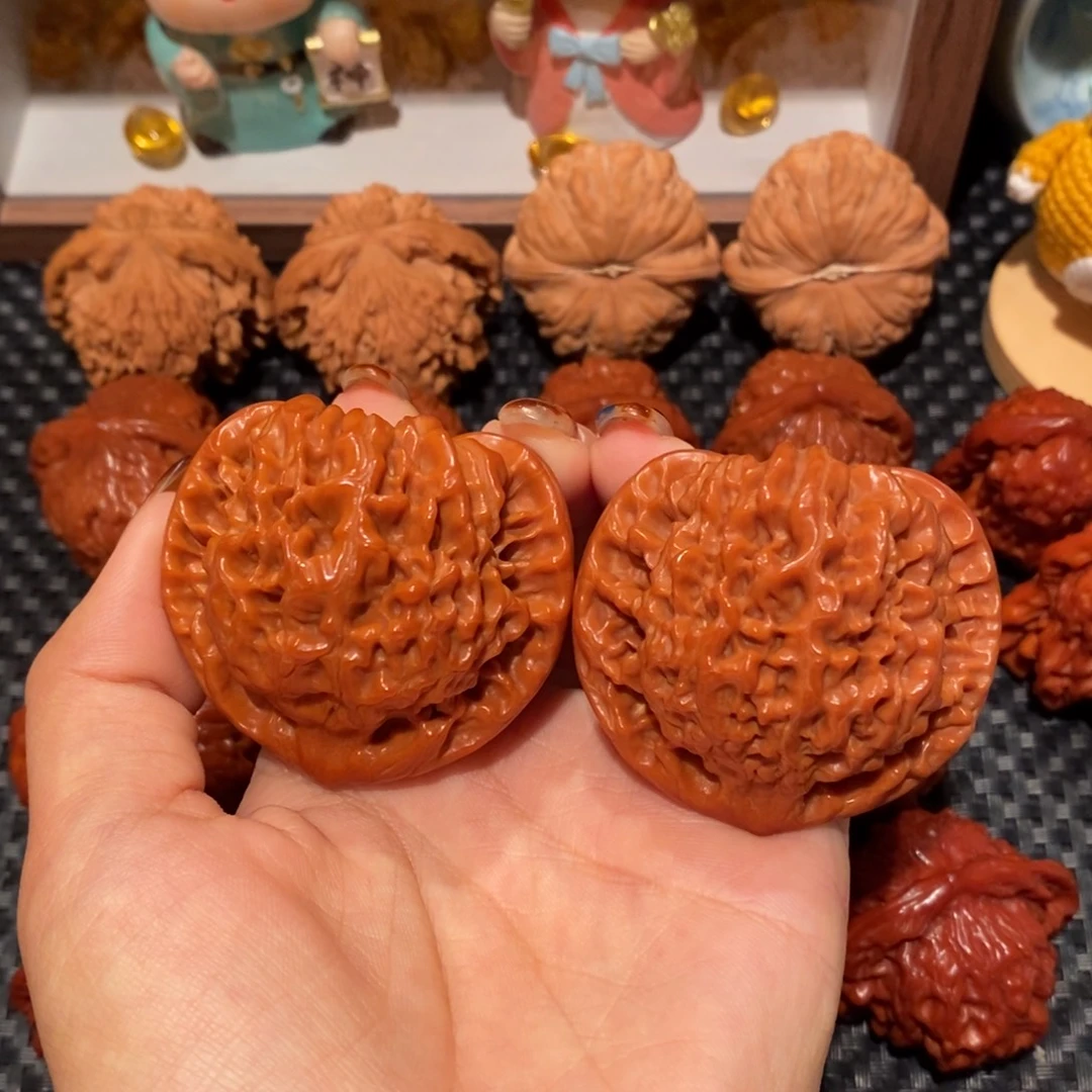 吊坠文玩核桃48.9官帽，0759