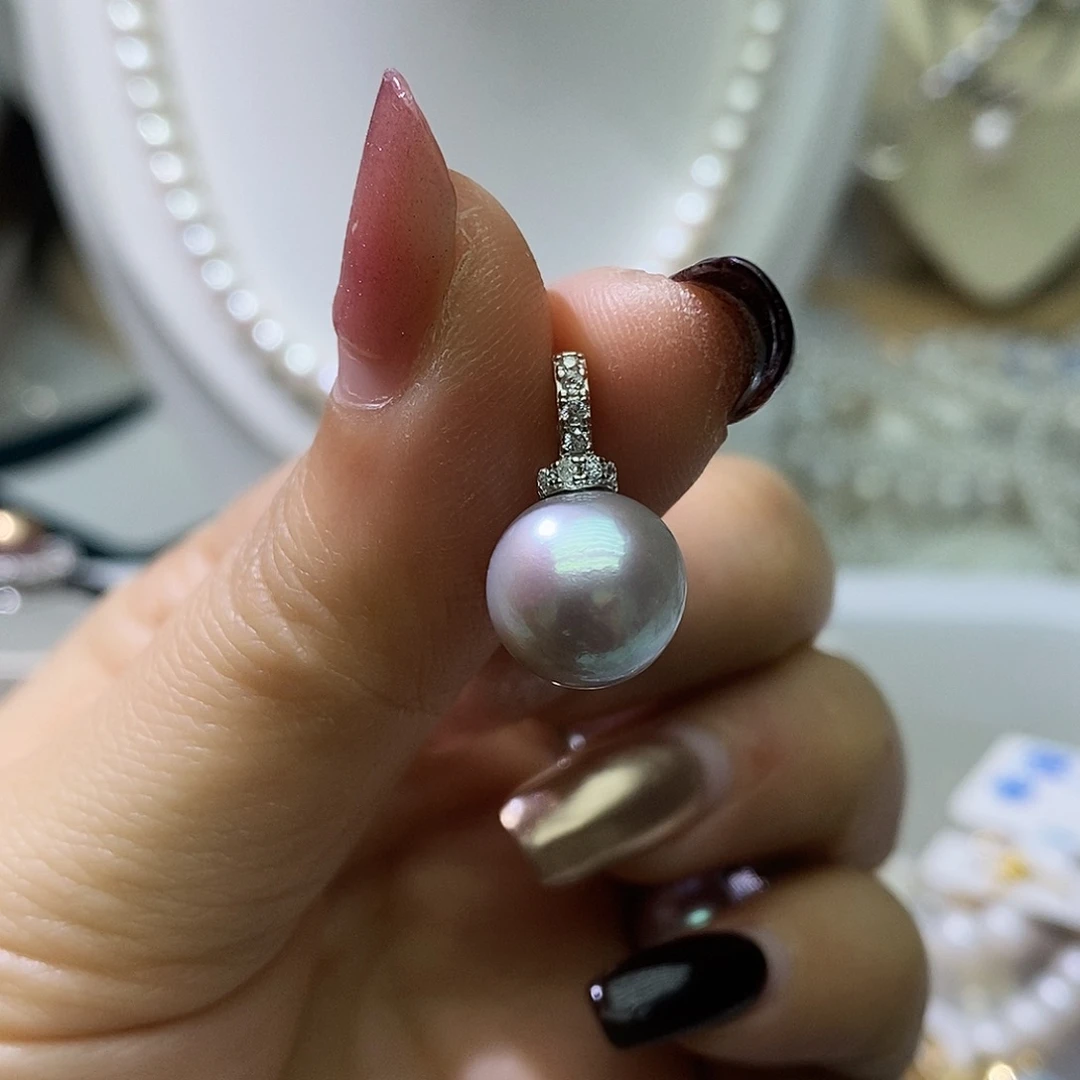 淡水珍珠耳钉未镶嵌