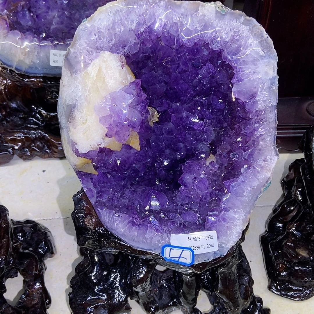 大型摆件（非配饰）未镶嵌紫晶小潘