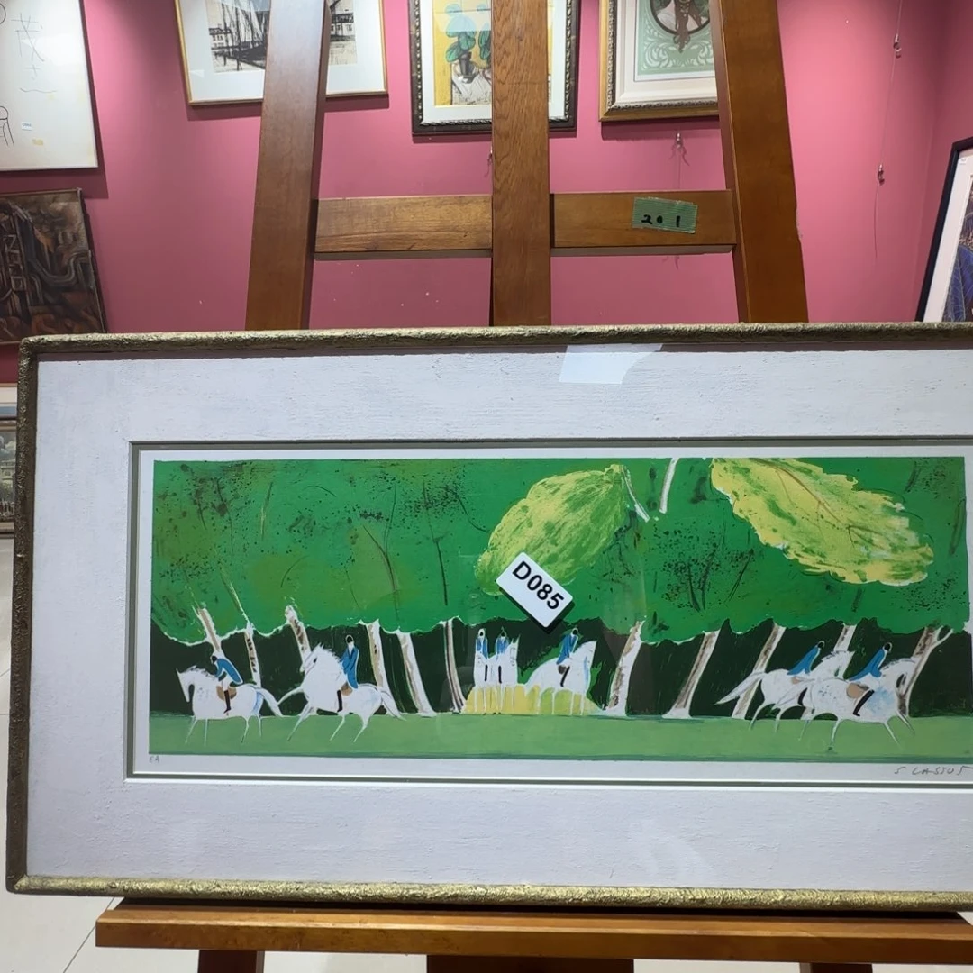 一****油画085版画作品欣赏