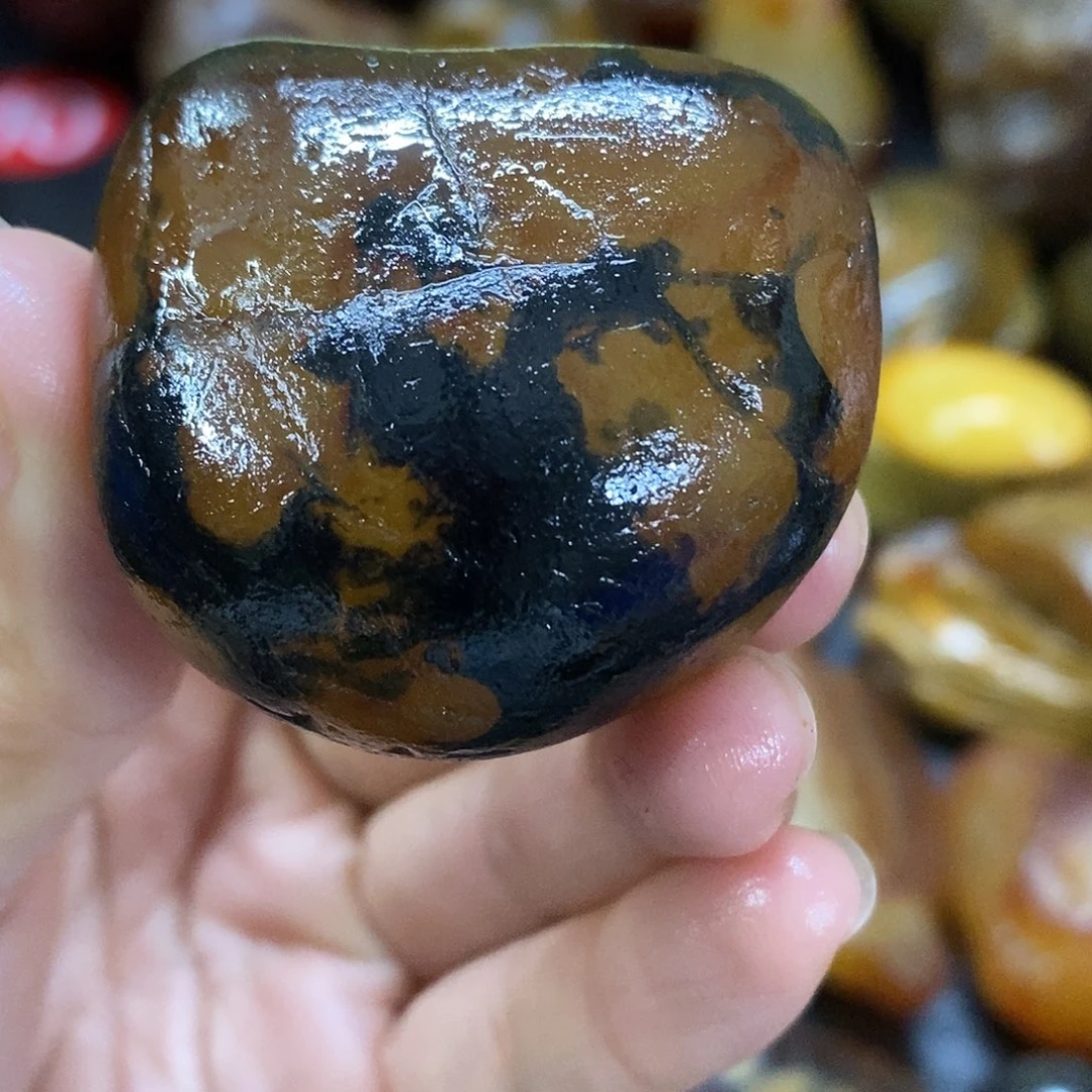 玛瑙/玉髓未镶嵌手把件