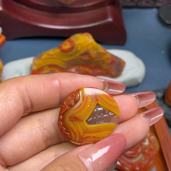 玛瑙/玉髓未镶嵌颈饰