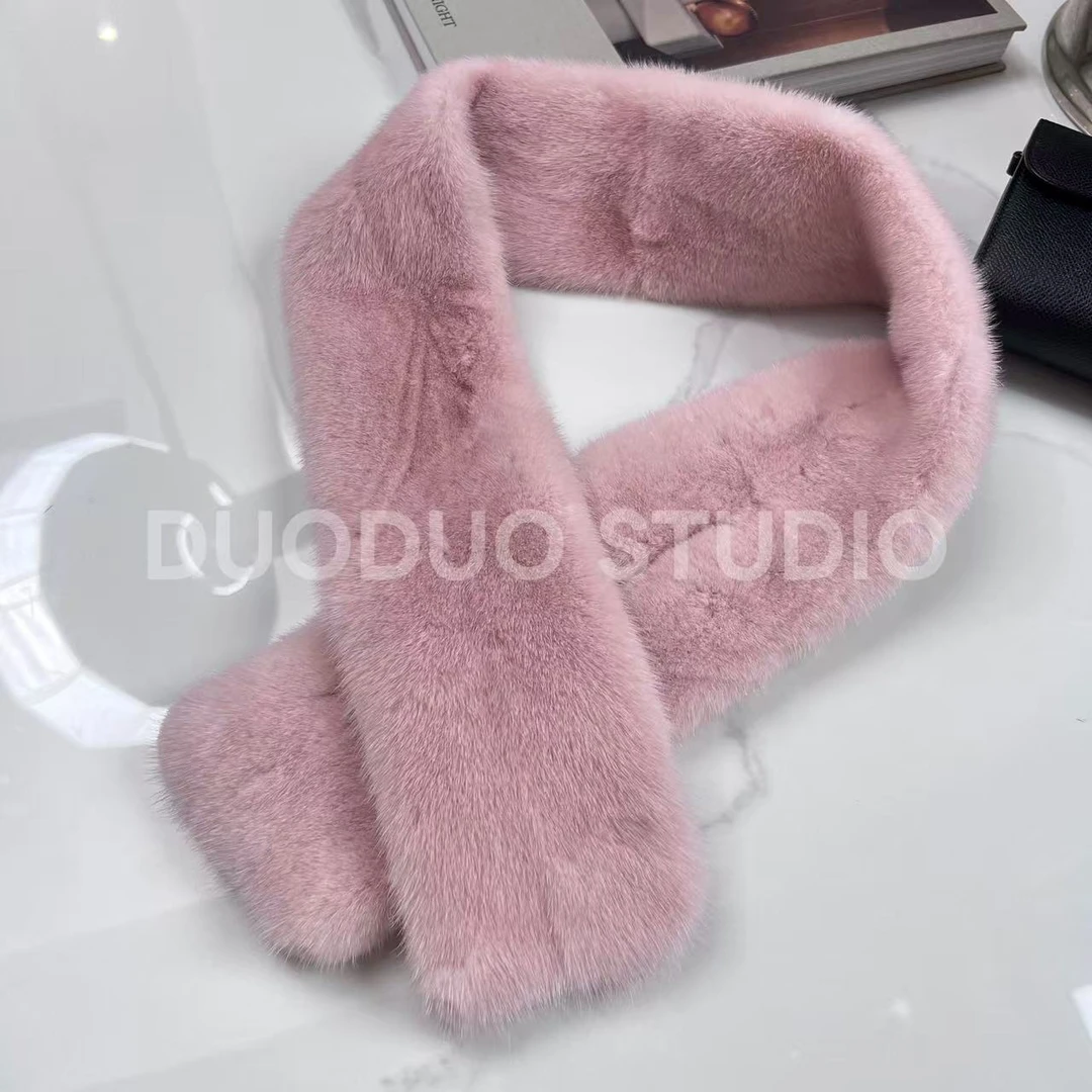 【多多还是多多】水貂吸扣保暖围脖