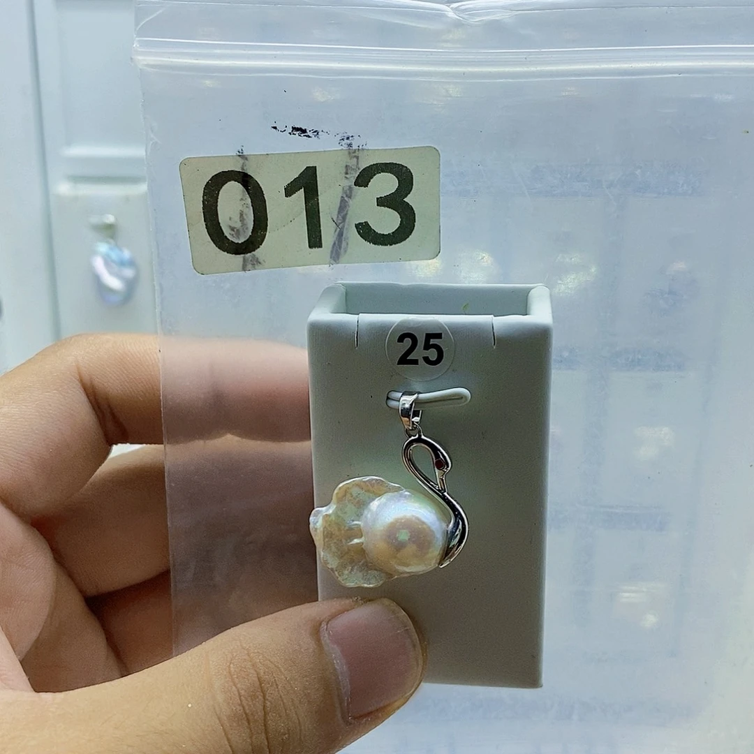 颈饰合金淡水珍珠