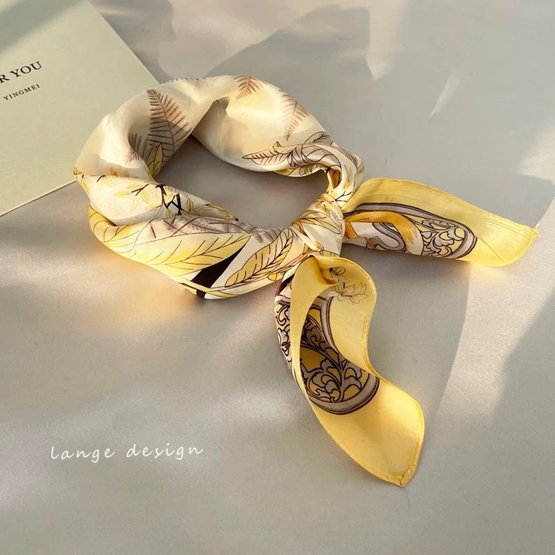 （2030）高档丝巾围巾女士披肩新款素雅百搭防晒优雅气质